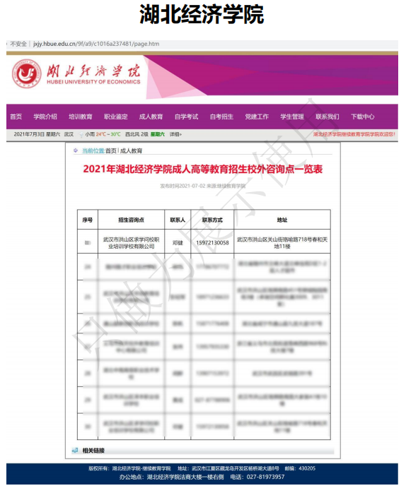 湖北經(jīng)濟(jì)學(xué)院繼續(xù)教育學(xué)院